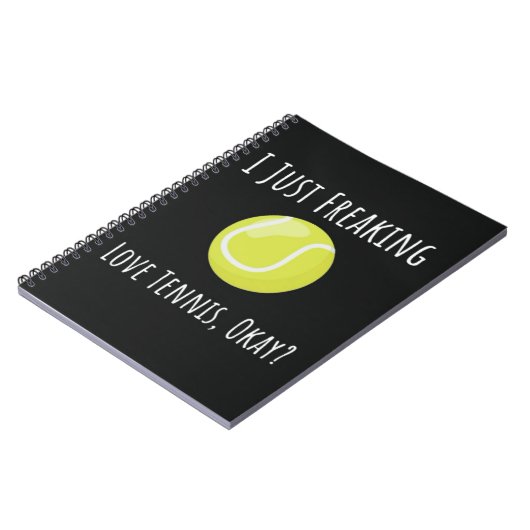 Tennis cadeaus voor haar meisje speler vrouwen moe notitieboek (Linkerzijde)