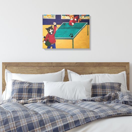 Tennis Canvas Afdruk (Insitu (Slaapkamer))