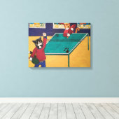 Tennis Canvas Afdruk (Insitu (Houten vloer))