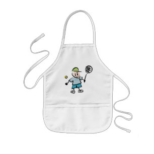 Tennis Cartoon Schort kleine Kinderen