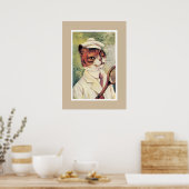 Tennis Cat Poster (Keuken)