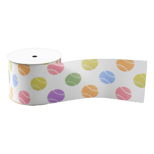 Tennis Celebration Grosgrain Lint