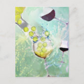 Tennis Celebration Uitnodiging Briefkaart (Voorkant)