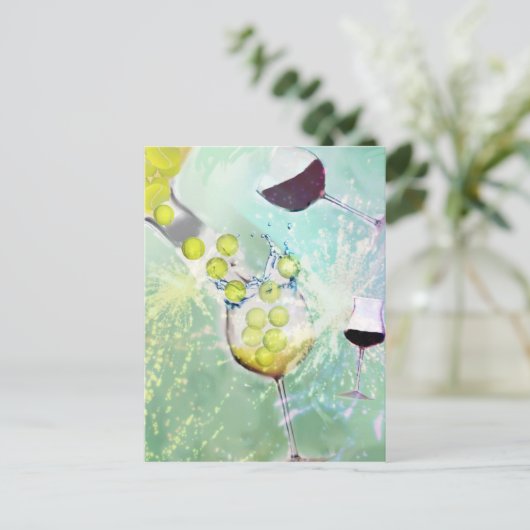 Tennis Celebration Uitnodiging Briefkaart (Staand voorkant)