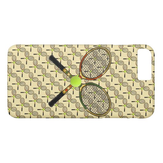 Tennis Cell Telefoon Case (Achterkant (Horizontaal))