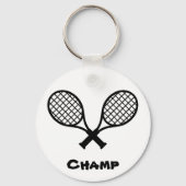 Tennis Champ Key Ring Sleutelhanger (Voorkant)