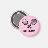 Tennis Champ Magnet (Voorkant / Achterkant)