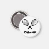 Tennis Champ Magnet (Voorkant / Achterkant)
