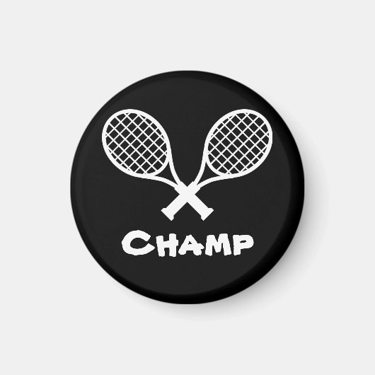 Tennis Champ Magnet (Voorkant)