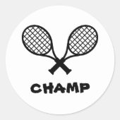 Tennis Champ Stickers (Voorkant)