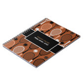 Tennis Champ Your Player Name Funny Personalized Notitieboek (Linkerzijde)