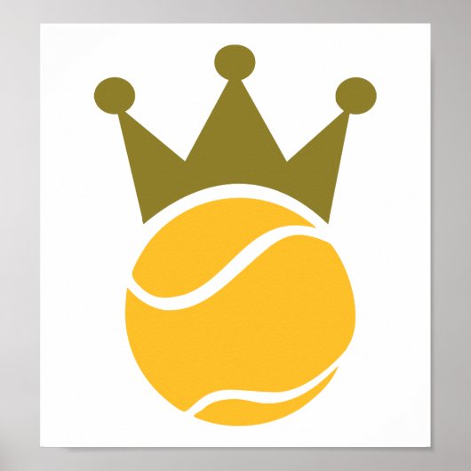 Tennis champion poster (Voorkant)