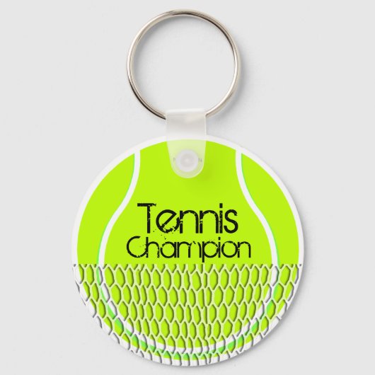 Tennis Champion Sleutelhanger (Voorkant)