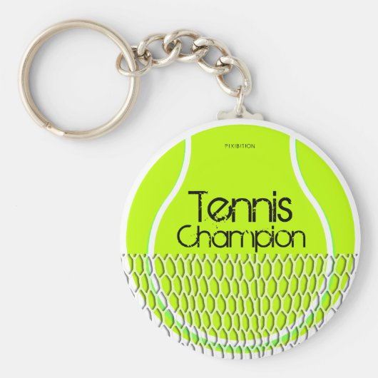Tennis Champion Sleutelhanger (Voorkant)