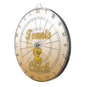 Tennis Chick Dartbord (Voorkant Rechts)