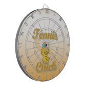 Tennis Chick Dartbord (Voorkant Links)