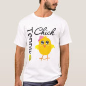 Tennis Chick Player T-shirt (Voorkant)