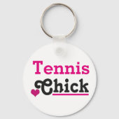 Tennis Chick Sleutelhanger (Voorkant)