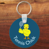 Tennis Chick Sleutelhanger (Voorkant)