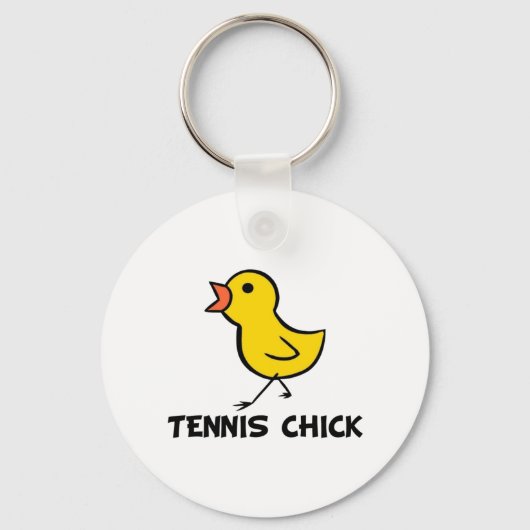 Tennis Chick Sleutelhanger (Voorkant)
