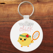 Tennis Chick Soychick Sleutelhanger (Voorkant)