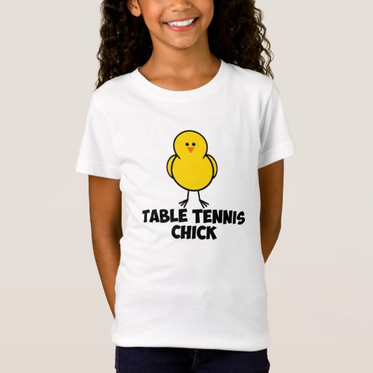 Tennis Chick T-shirt (Voorkant)