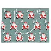Tennis Christmas Holiday Groot Cadeauzakje (Voorkant)