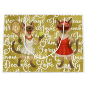 Tennis Christmas Mug Cat Lovers  Groot Cadeauzakje (Voorkant)