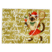 Tennis Christmas Mug Cat Lovers  Groot Cadeauzakje (Achterkant)