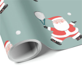 Tennis Christmas Wrapping Paper Cadeaupapier