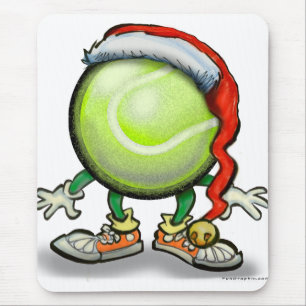 Tennis Chrsitmas Muismat