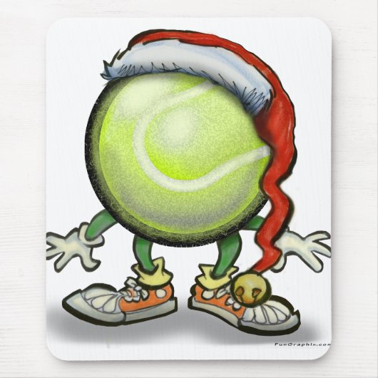 Tennis Chrsitmas Muismat (Voorkant)