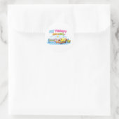 Tennis Citaat Sticker (Tas)