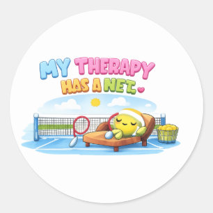 Tennis Citaat Sticker