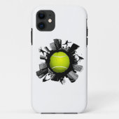 Tennis City iPhone 5 Hoesje (Achterkant)