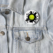 Tennis City Ronde Button 5,7 Cm (In situ)