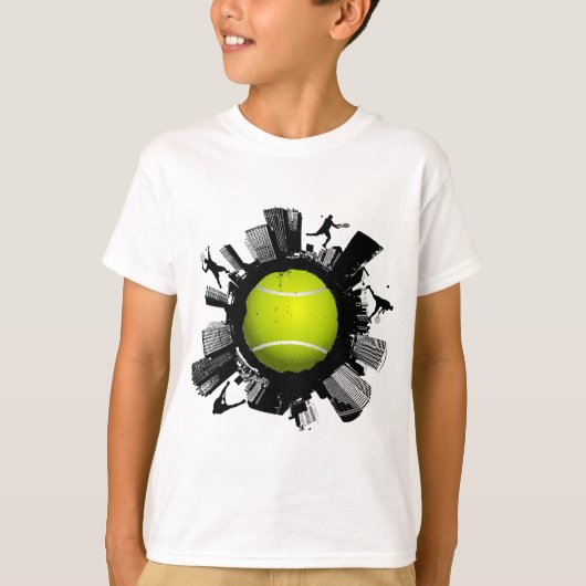 Tennis City T-shirt (Voorkant)