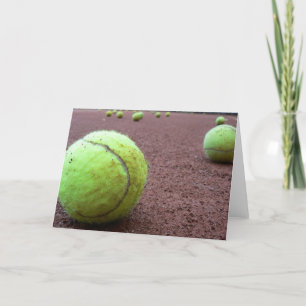 Tennis Clay Court Card Kaart