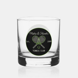 Tennis Club Bar Lounge Rocks Whisky Glas