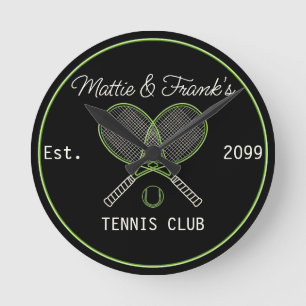 Tennis Club Bar Wandklok