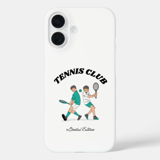 Tennis Club Case-Mate iPhone Case (Achterkant)