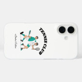 Tennis Club Case-Mate iPhone Case (Achterkant (horizontaal))