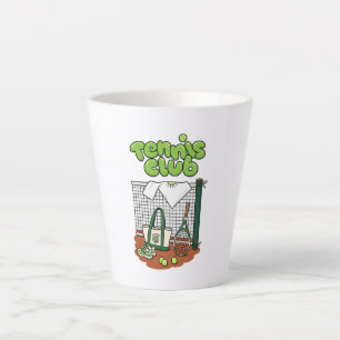 Tennis Club Classic Sports Grafisch – Groene Tenni Latte Mok
