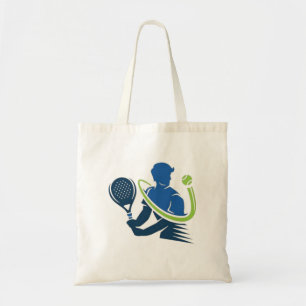 Tennis Club Logo - Dynamische actie, Sportieve sti Tote Bag