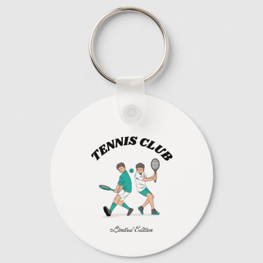 Tennis Club Sleutelhanger (Voorkant)