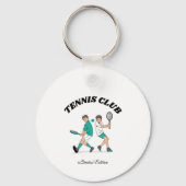 Tennis Club Sleutelhanger (Achterkant)