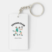Tennis Club Sleutelhanger (achterkant)