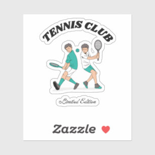 Tennis Club Sticker