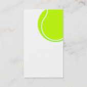 Tennis Club Visitekaartje (Achterkant)