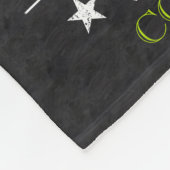 Tennis Coach bedankt cadeau Fleece Deken (Hoek)